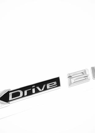 Надпись XDrive 20d BMW Эмблема