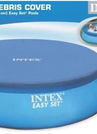 Intex Тент 28026 для круглого надувного бассейна диаметр 376см...