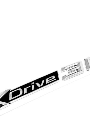 Надпись XDrive 30d BMW Эмблема