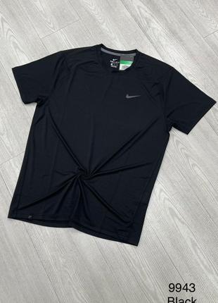 Футболка мужская Nike черная высокое качество