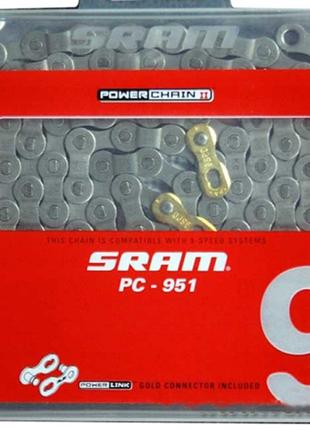 Цепь SRAM 951 114 PLink 9 скоростей