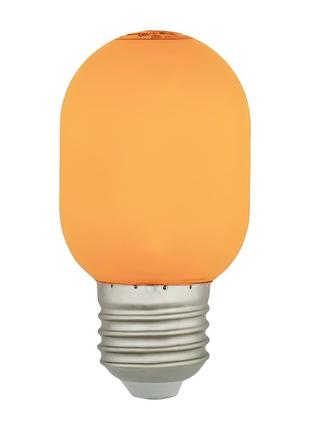 Лампа светодиодная оранжевая 2W E27 A45 75 lm Horoz Electric C...
