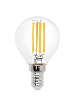 Светодиодная лампа филамент 6W E14 шарик 4200К 700 lm Horoz El...