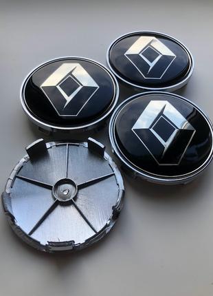 Ковпачки заглушки на литі диски Рено Renault 68 мм для дисків ...