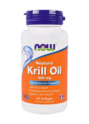 Krill Oil 500 mg (60 softgels) 18+