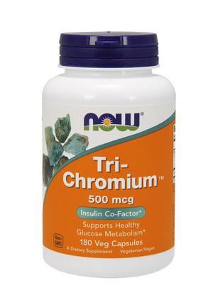Tri-Chromium 500 mcg (180 veg caps) 18+