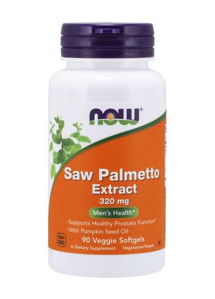 Saw Palmetto Extract 320 mg (90 veg softgels) 18+