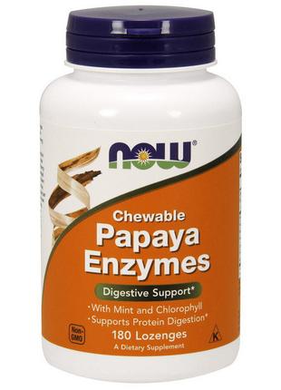 Papaya Enzyme Chewable (180 lozenges) 18+