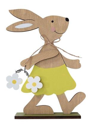 Весенний декор статуэтка пасхальная Кролик Melinera 24 см, фиг...