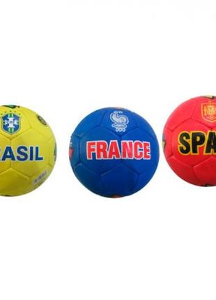 М'яч футбольний 2500-290 розмір 5,ПУ1,4мм,ручна робота
