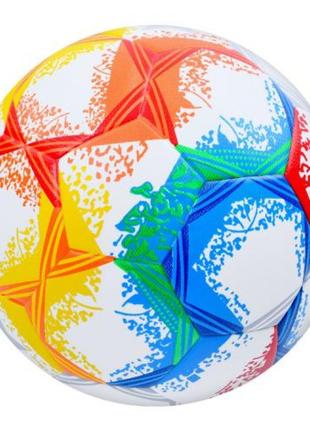 М'яч футбольний MS 3873 розмір5, ПУ, 400-420г, ламінований