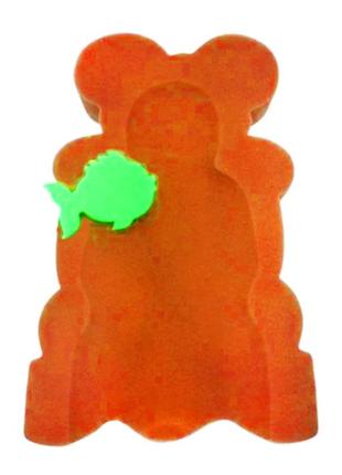 Килимок поролоновий у ванну MiC помаранчевий (59717)