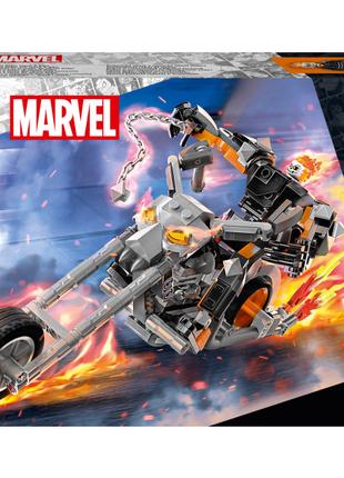 Конструктор LEGO Marvel Примарний Вершник: робот і мотоцикл (7...