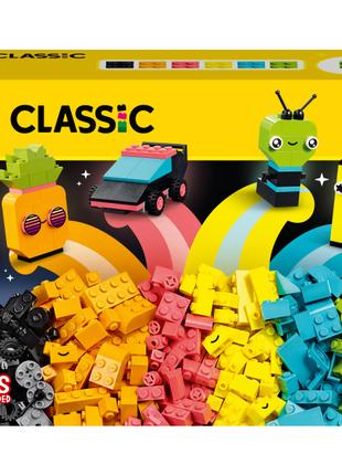Конструктор LEGO Classic Творчі неонові веселощі (11027)