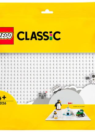 Конструктор LEGO Classic Базова пластина білого кольору (11026)