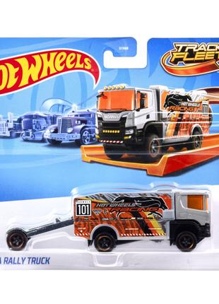 ​Вантажівка-трейлер Hot Wheels Track stars Scania rally truck ...