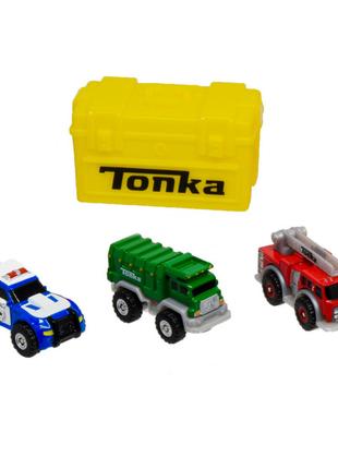 Набір мікро машинок Tonka Міський транспорт металевий (06057)
