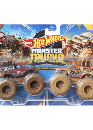 Ігровий набір Hot Wheels Monster Trucks Позашляховики Land Rov...