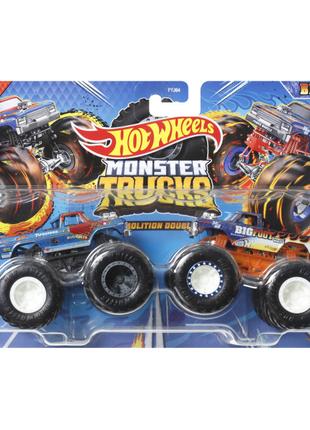 Ігровий набір Hot Wheels Monster Trucks Позашляховики Bigbite ...