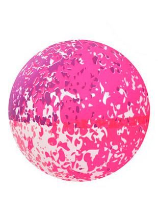 М'яч Rubber ball 9 дюймів рожевий (MS 3587/1)