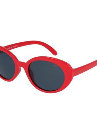 Сонцезахисні окуляри INVU Kids Овальні червоні (K2012B)
