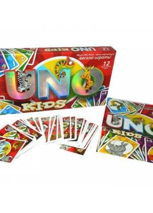Гра настільна "UNO Kids" Danko Toys SPG11 маленька