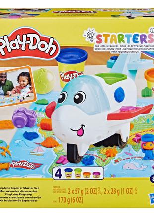 Набір для ліплення Play-Doh ​Starters Літак (F8804)