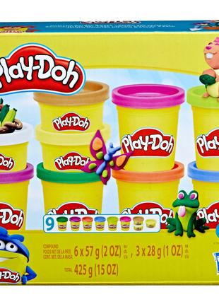 Набір для ліплення Play-Doh Кольоровий сад 9 баночок (F7369/F7...