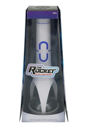 Мікрофон караоке білий The Rocket (50997)