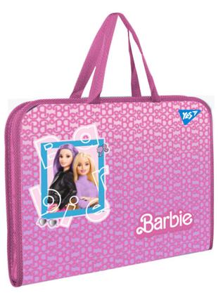 Папка-портфель Yes FC Barbie рожева (492240)