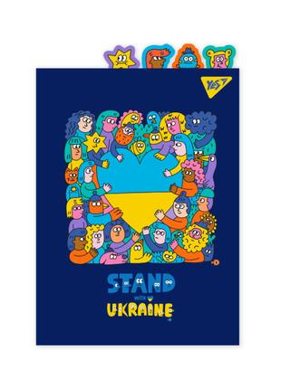 Папка-куточок Yes Stand with Ukraine А4 (492182)