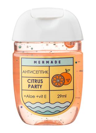 Антисептик-гель для рук Mermade Citrus Party 29 мл (MR0007)