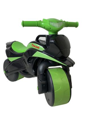 Біговел Doloni Toys 0138/590 Чорно-Зелений
