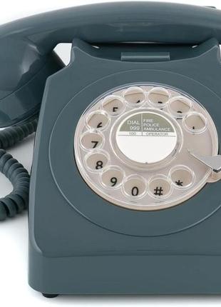 Стационарный телефон Gpo 746 ротари 1970-х годов
