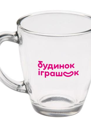 Чашка Будинок іграшок Скляна з логотипом 325 мл (2300005893361)