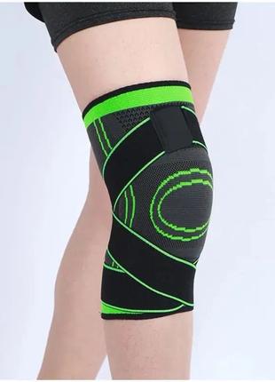 Бандаж колінного суглоба (Зелений)