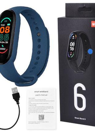 Фитнес браслет FitPro Smart Band M6 (смарт часы, пульсоксиметр...