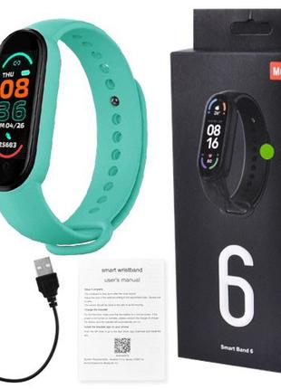 Фитнес браслет FitPro Smart Band M6 (смарт часы, пульсоксиметр...