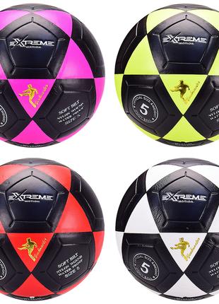 Мяч футбольный FB2114 (30 шт)№5, PU, 400 грамм,4 цвета