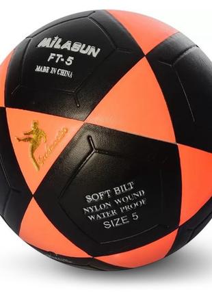 Мяч футбольный FB2114 размер 5, ПВХ, 400г 5 кол, в шарик, 400г...
