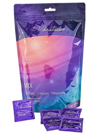 Презервативи Amor Vibratissimo Mix, 100 шт