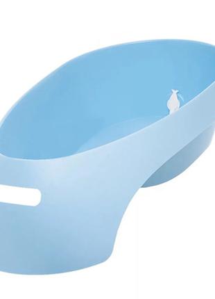 Ванночка детская Teggi со сливом и термометром (светло-голубая...