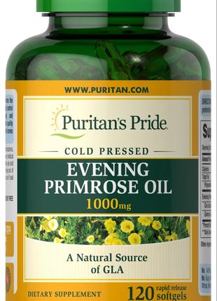 Evening Primrose Oil 1000 mg with GLA 120 Softgels
