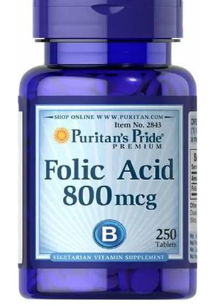 Folic Acid 800 mcg 250tabl