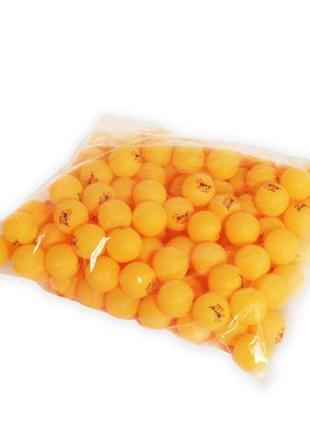 Мячи для настольного тенниса, 100 штук (оранжевые) [tsi34072-ТSІ]