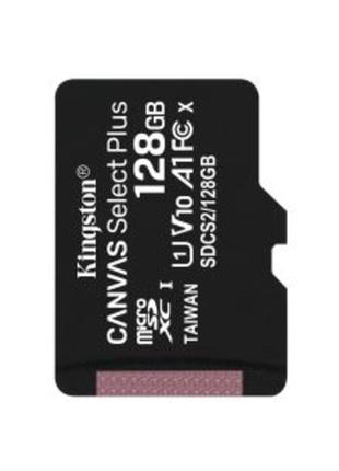 MicroSDXC (UHS-1) Kingston Canvas Select Plus 128Gb class 10 А...