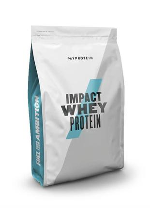 Протеин MyProtein Impact Whey Protein, 1 кг Белый шоколад