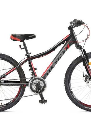 Велосипед Avanti-2024 Rapid чорно/сіро/червоний