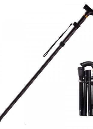 Сложный тростник телескопический с Т-образной ручкой чёрный Ко...
