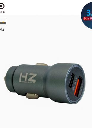 Автомобильное зарядное устройство для телефона HZ CH12 3.4A 12...